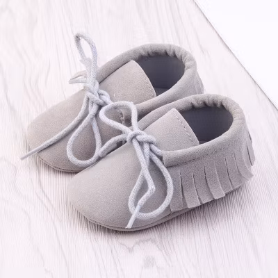 Unisex-Baby-Mokassins mit weicher Sohle